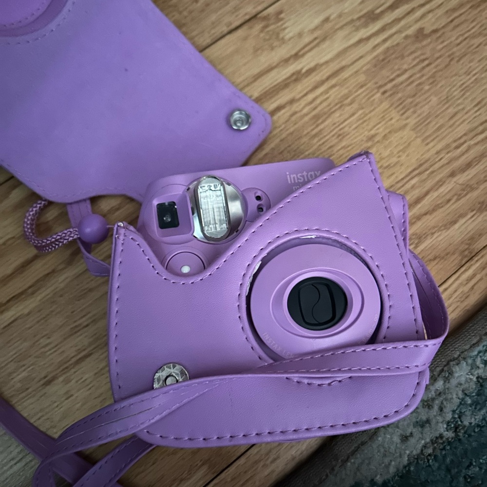 Instax Purple Camera Case - Picture 2 of 3